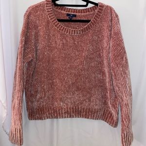 Long sleeve knitted shirt